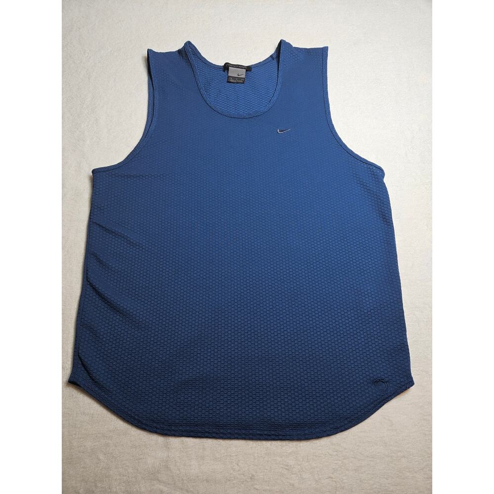 Nike Sphere Dry Fit Women's Athletic Tank Top Blue Size M (8-10)